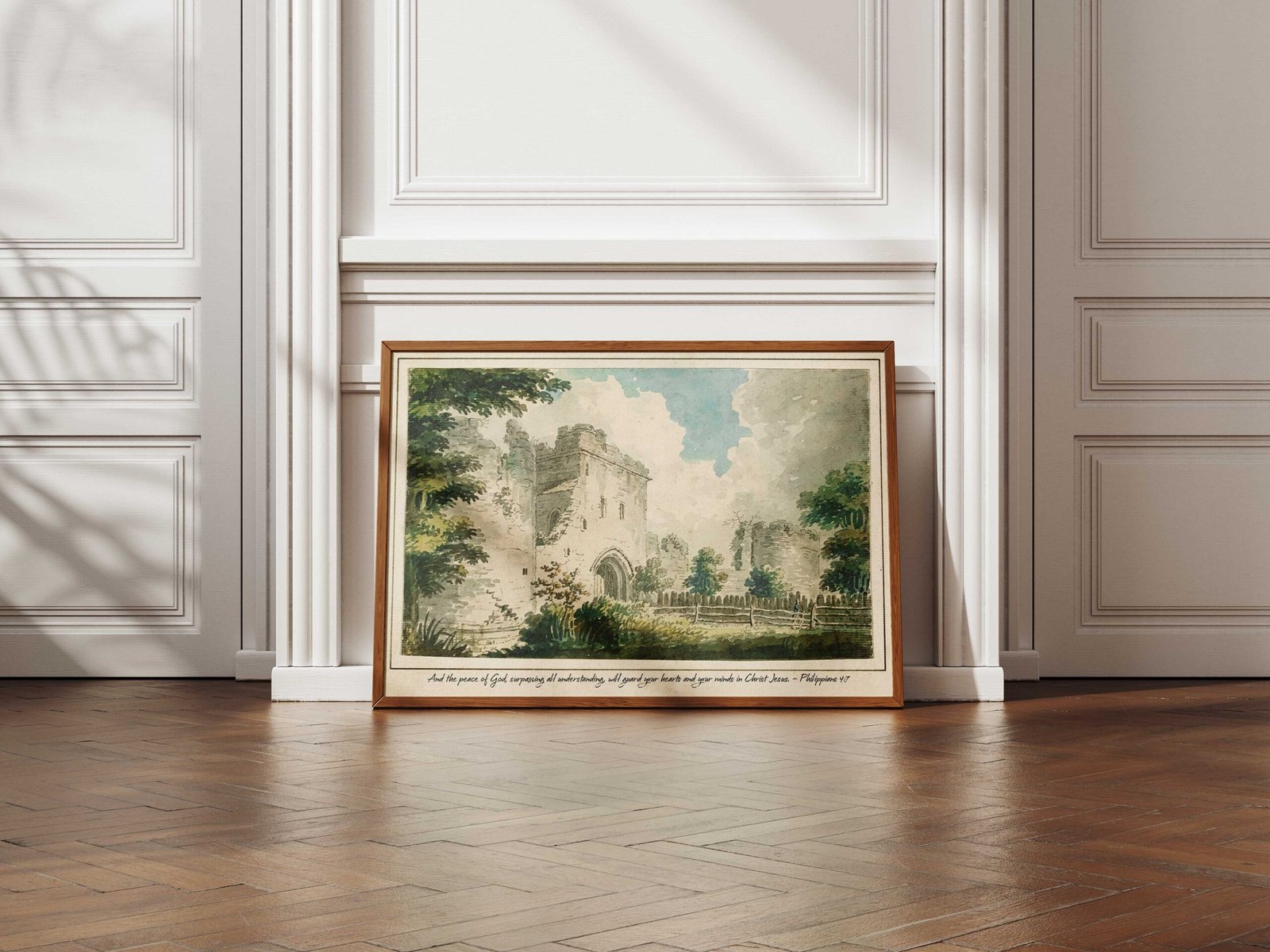 Christian Gallery Wall Mega Bundle 16 Vintage Bible Verse Prints Peace Collection (Digital Download) - Image 11