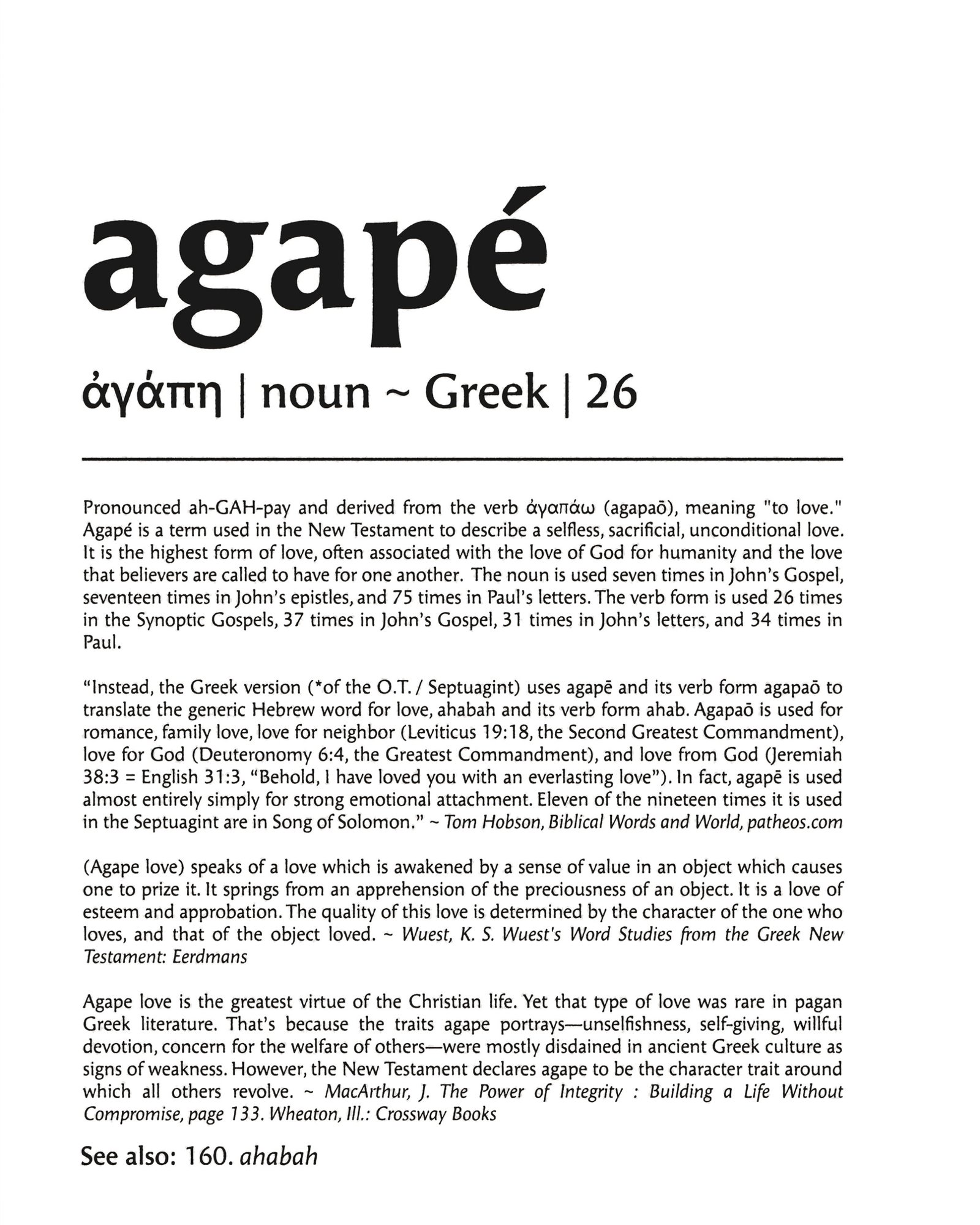 Agape Greek Word Love Definition Print (Digital Download Bundle) - Image 5