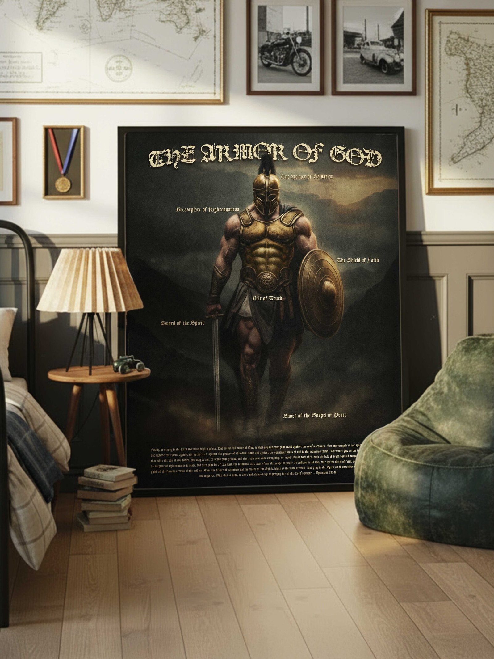 Armor of God Print Ephesians 6 Print (Digital Download) - Image 3