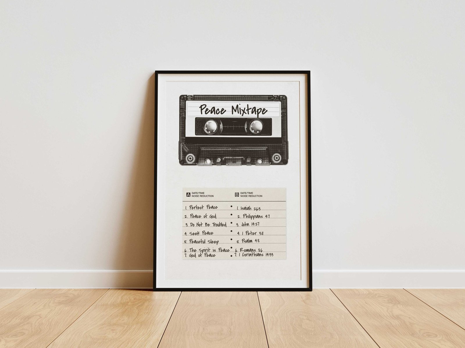 Christian Gallery Wall Mega Bundle 16 Vintage Bible Verse Prints Peace Collection (Digital Download) - Image 14