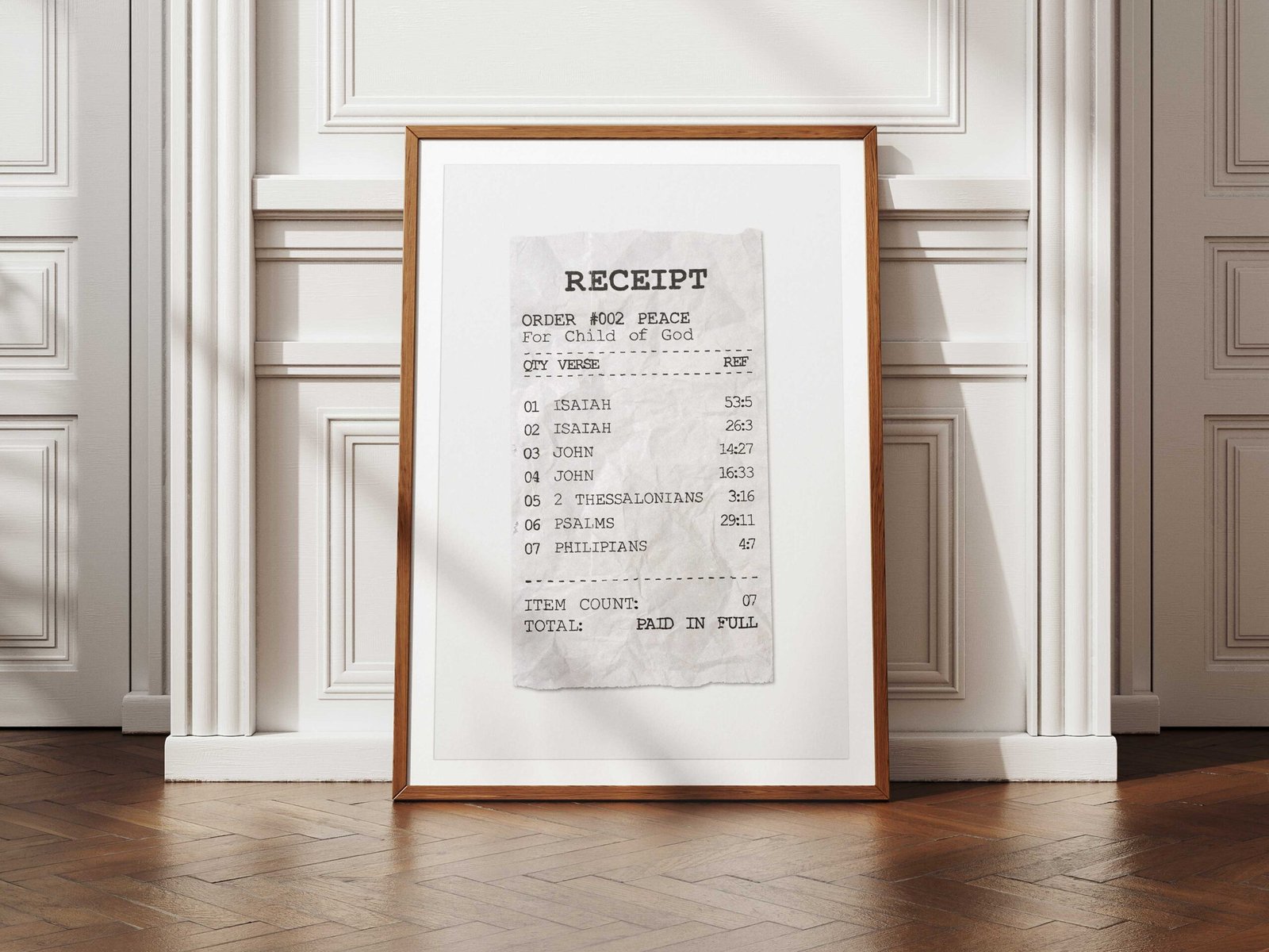 Christian Gallery Wall Mega Bundle 16 Vintage Bible Verse Prints Peace Collection (Digital Download) - Image 6