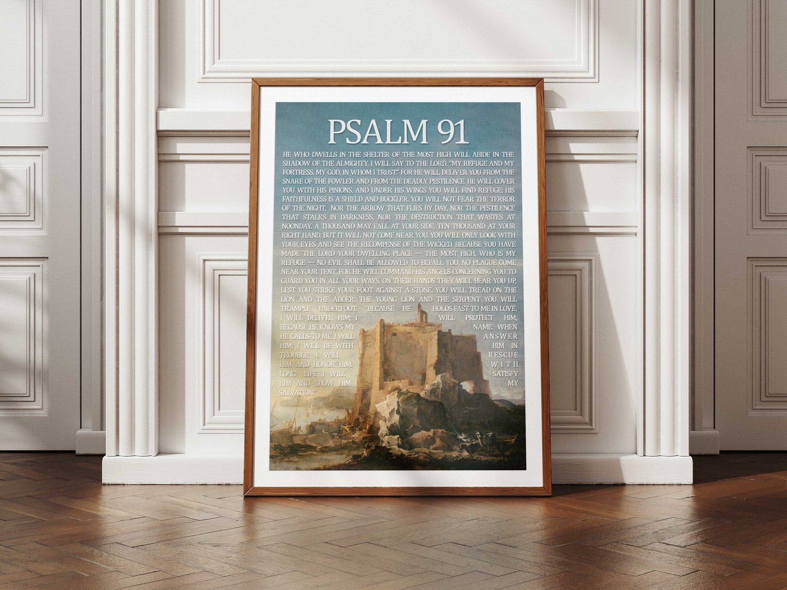 Christian Gallery Wall Mega Bundle 16 Vintage Bible Verse Prints Peace Collection (Digital Download) - Image 16