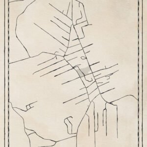 Alternative view of Vintage Bethlehem Israel Map Art: Christian Holy Land Decor Christian Wall Art (Digital Download)