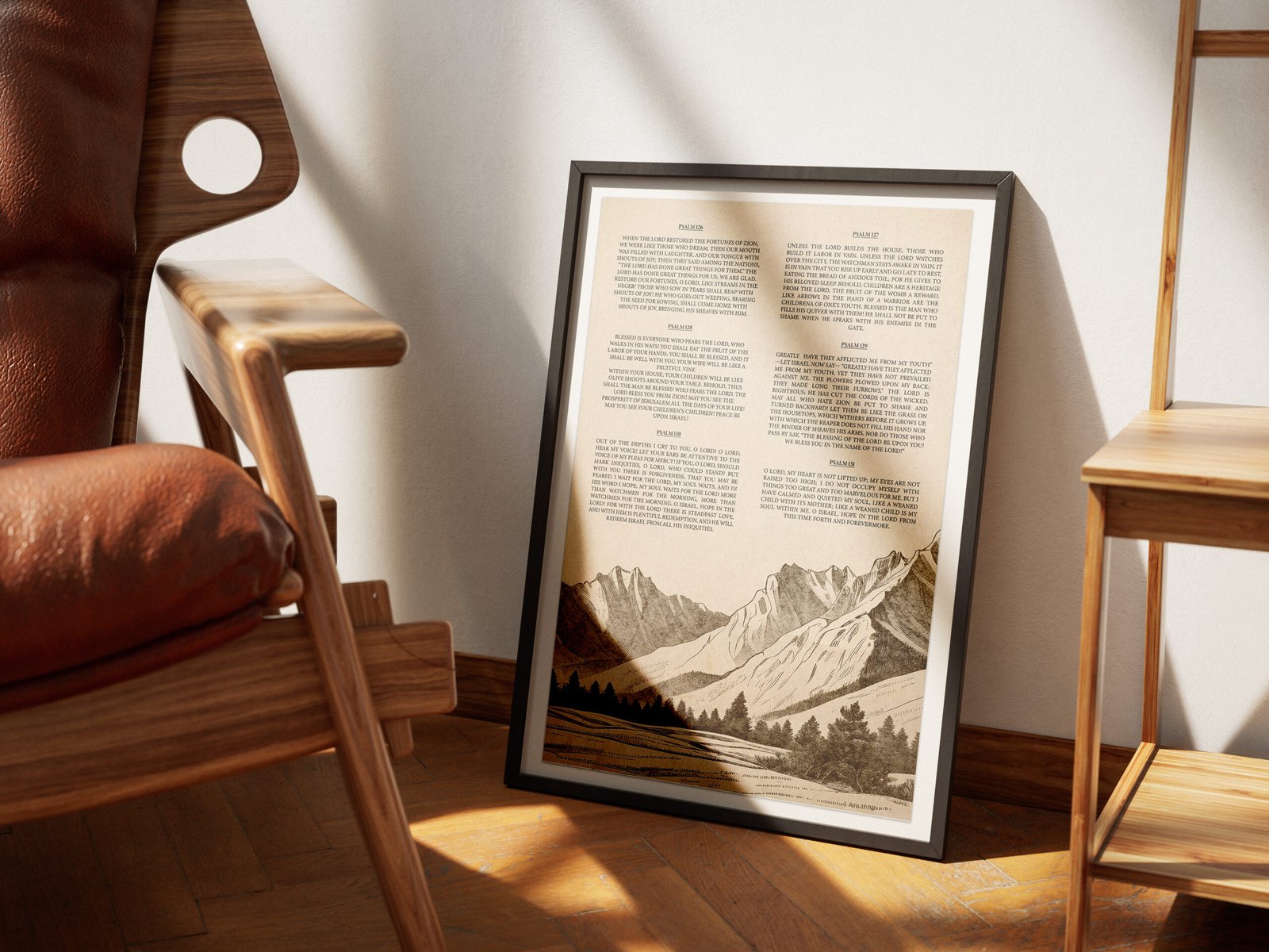 Songs of Ascent Print Set: Vintage Christian Bible Verse Art Christian Wall Art (Digital Download) - Image 3