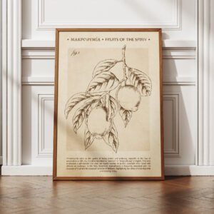Patience Fruit of the Spirit Print: Vintage Christian Wall Art (Digital Download)