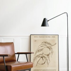 Alternative view of Faithfulness Fruit of the Spirit Print: Vintage Christian Wall Art (Digital Download)