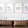 Greek Dictionary Art Print Set: Lifetime Bundle Access Biblical Word Definitions Christian Wall Art (Digital Download)